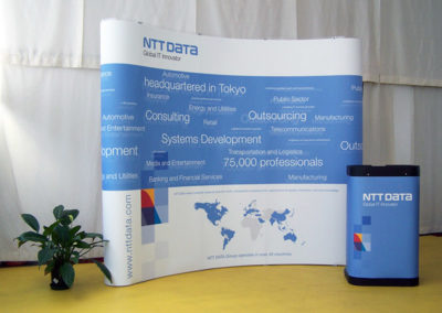 Stand Pop-up NTT Data