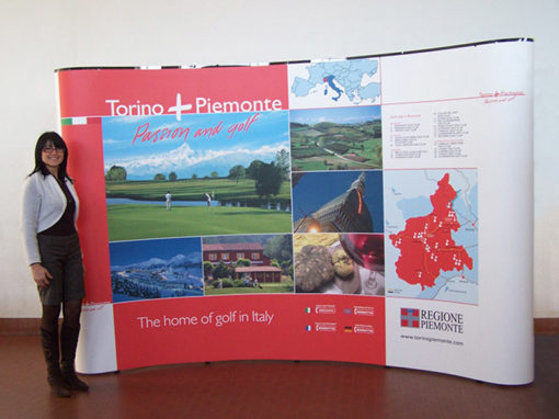 Stand Pop-up Regione Piemonte