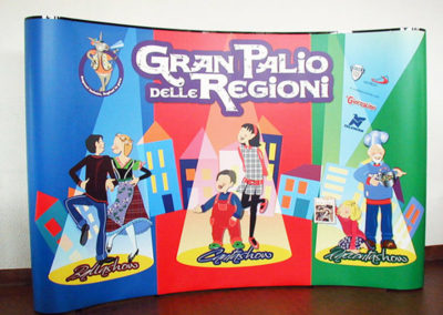 Stand Pop-up Gran Palio delle Regioni