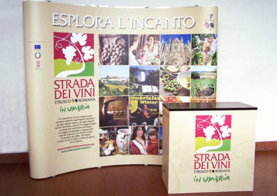 Stand Pop-up Strada dei vini