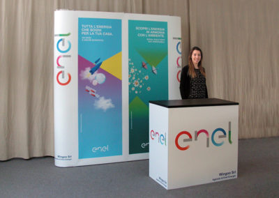 Stand Pop-up Enel